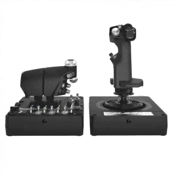 Джойстик Logitech G Saitek X56 H.O.T.A.S. черный USB