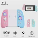 Беспроводной джойстик для Nintendo Switch OLED/ LITE с шестиосевым гироскопом, джойстики соединены с красочной кнопкой