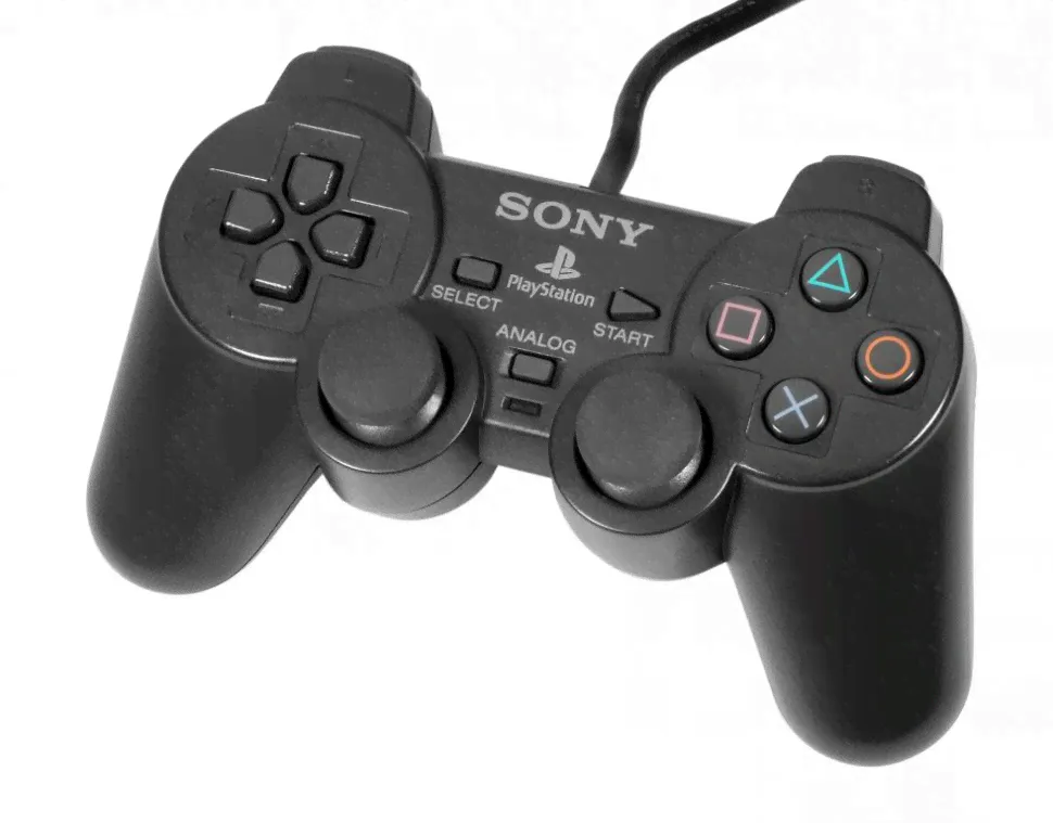 Джойстик PS2 геймад для Playstation 2 без упаковки-0