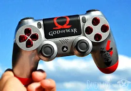 Sony DualShock 4 Кастомизированный God of war джойстик PS4