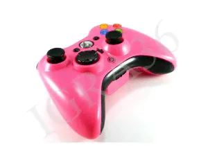 Джойстик для xbox 360 беспроводной розовый