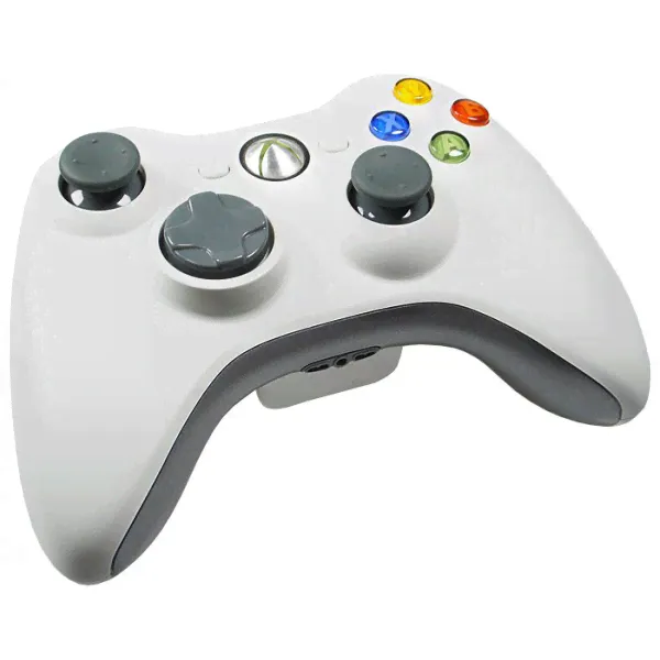 Джойстик для Xbox 360 беспроводной (Белый)