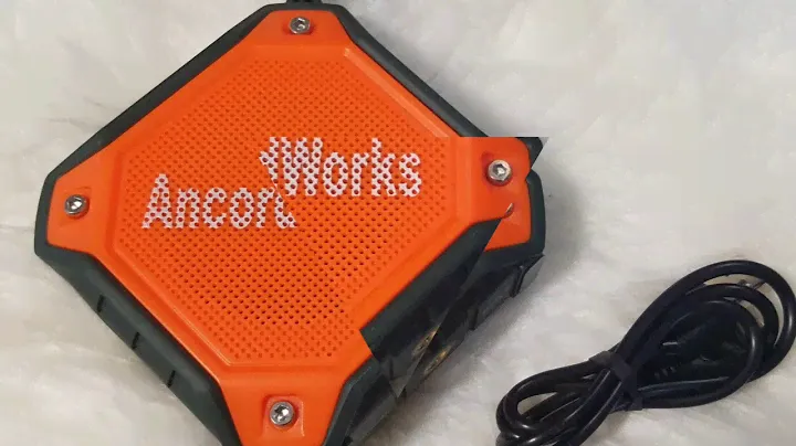 Ancordworks waterproof outdoor Bluetooth speaker IPX7 water resistant, built in mic