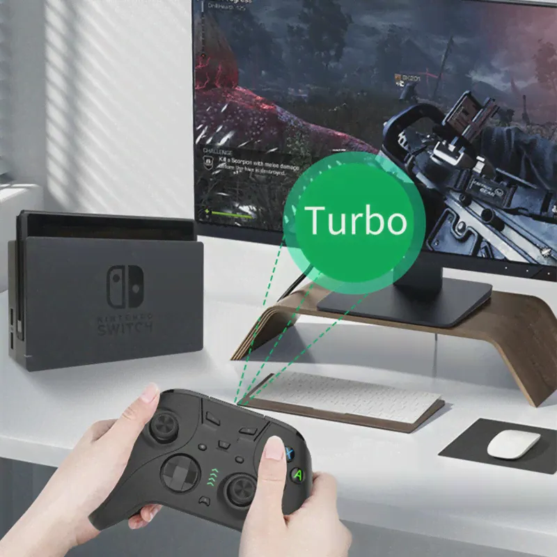 Беспроводной Элитный контроллер для Nintendo Switch PC, 6-осевой Вибрационный джойстик, геймпад для Nintendo Switch Oled, аксессуары (art.: 3920bde302c2a)