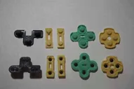 Контактные резинки на джойстик DualShock2 для PS2