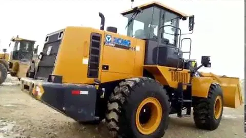 Пуск в эксплуатацию фронтального погрузчика XCMG ZL50RU