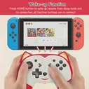 Беспроводной мультяшный геймпад для игр Nintendo Switch с пробуждением для Switch Pro, джойстик с разъемом для наушников для N-Switch Lite (art.: 3920b750b2e7f)
