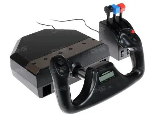 Джойстик Logitech Pro Flight Yoke System черный-0