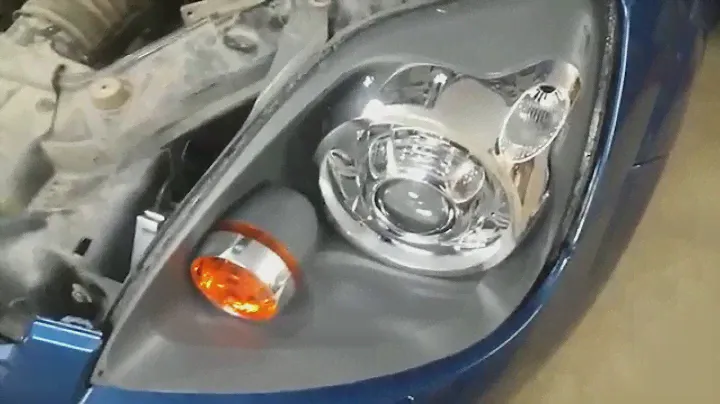 Установка линз Ford Fiesta