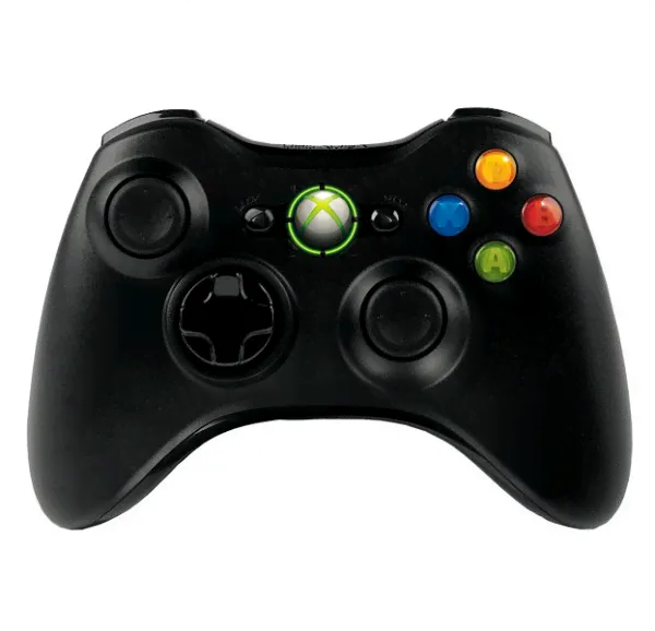 Черный беспроводной джойстик для Xbox 360 analog
