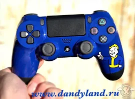Sony DualShock 4 Кастомизированный Fallout Беспроводной джойстик PS4
