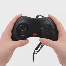 USB проводной геймпад с 6 кнопками игровой контроллер JoyPad джойстик для Sega для ПК