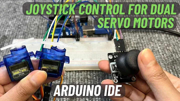 Arduino KY-023 Joystick Module Control for Dual SG90-HV Servo Motors | X and Y Axis Movement