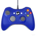 Джойстик Xbox 360 проводной (синий)