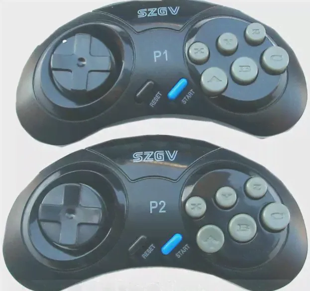 Джойстик для SEGA Sega беспроводной игровой контроллер обрабатывает md16 Беспроводные Джойстики в Sega видео игры аксессуары-0
