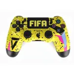 Беспроводной джойстик (геймпад) для PS4, FIFA желтый / Bluetooth