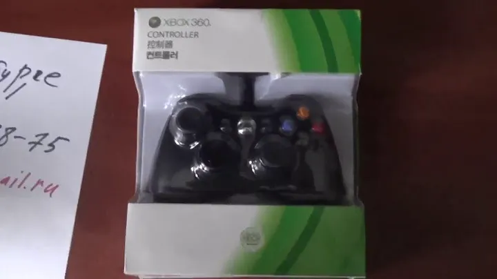 проводной джойстик для xbox 360 и  PC