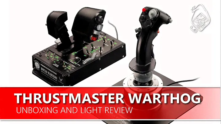 THRUSTMASTER HOTAS WARTHOG: распаковка и обзор