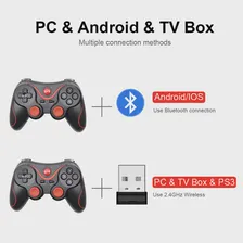 🛍 Беспроводной геймпад X3T3, джойстик, игровой контроллер, bluetooth BT 3,0, джойстик для телефонов на Android, планшетов, ТВ-приставок, держатель