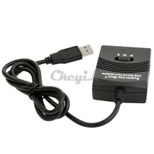 15-контактный разъем игрового порта usb адаптер конвертер для ps2 ps3 wii xbox контроллер джойстик ga017-p4548