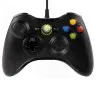 Проводной Джойстик Xbox 360 Черный (Не оригинал) (Xbox 360)